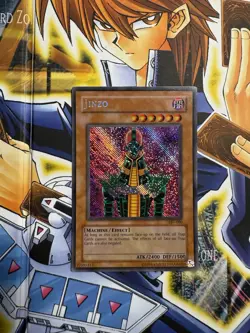 Yugioh Jinzo PSV-000 Secret Rare REVERSE FOIL NM - Image 1