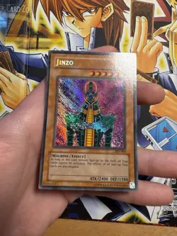 Yugioh Jinzo PSV-000 Secret Rare REVERSE FOIL NM - Image 4