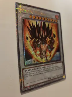 Jurrac Meteor RA04-EN139 Quarter Century Secret Rare Yugioh 1st Edition Mint - Image 2