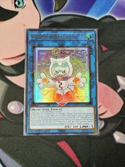 Yummy Snatchy JUSH-EN022 Ultra Rare Yugioh Justice Hunters 1st Edition Mint - Image 1
