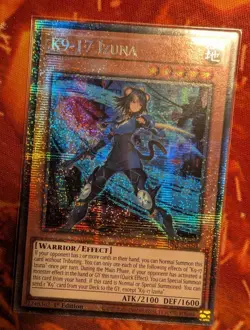 Yugioh JUSH-EN031 K9-17 Izuna Starlight Rare 1st Edition MINT englisch - Image 1