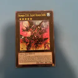 Yugioh Number C101: Silent Honor DARK - LVAL-EN046 - Ultra Rare - 1st Edition NM - Image 1