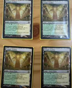 Temple Garden Return to Ravnica Card Regular Edition (4 Cards) - Image 1