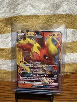 Pokemon Flareon GX SM171 Black Star Promo Ultra Rare Holo Card - Image 1