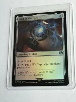 Ring of the Lucii - Foil Card - Final Fantasy (FIN) - MTG Uncommon #269 - Image 3