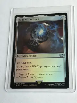 Ring of the Lucii - Foil Card - Final Fantasy (FIN) - MTG Uncommon #269 - Image 4