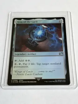 Ring of the Lucii - Foil Card - Final Fantasy (FIN) - MTG Uncommon #269 - Image 5