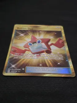 Rotom Dex - 159/149 - Pokemon Sun & Moon Base Set Secret Rare Card NM - Image 3