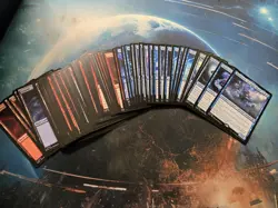 Red Blue Edge Of Eternities Standard Legal MTG Custom 60 Card Deck - Image 1