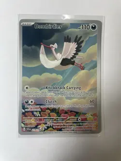 Bombirdier Holo Card 219/198 Sv01 Scarlet & Violet Base Set Near Mint Condition - Image 1