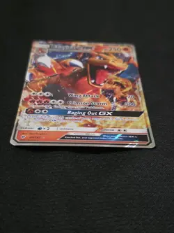 Charizard GX 20/147 Burning Shadows Off Center Pokemon Card OC Near Mint - Mint - Image 3