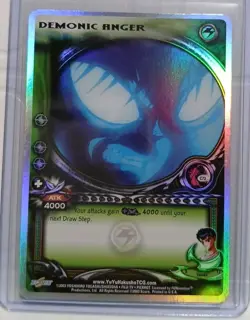 Yu Yu Hakusho TCG CCG Demonic Anger C73 1st Edition Foil Card - Image 1