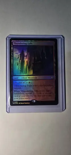 MTG Thundering Falls Foil Card Murders at Karlov Manor Near Mint Condition - Image 1