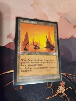 Scorched Ruin MTG Good Condition Magic The Gathering Card - Image 1