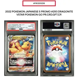 PSA 10 Dragonite VSTAR 293/S-P Pokemon GO Promo 2022 Pokemon Card Japanese - Image 1