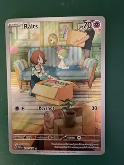 Ralts - 211/198 Scarlet & Violet Illustration Rare Pokemon Card - NM - Image 1