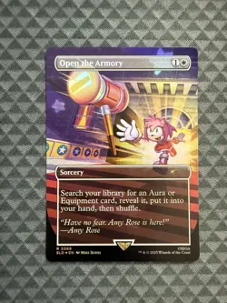 MTG Open the Armory #2089 Rainbow Foil Rare Secret Lair Drop Series (SLD) - Image 1