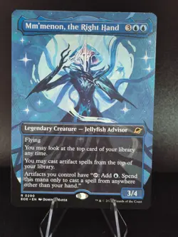 MTG Mm'menon, the Right Hand 0290 (borderless) Edge of Eternities NM - Image 1