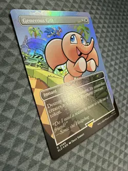 MTG Generous Gift #2088 Rainbow Foil Rare Secret Lair Drop Series (SLD) - Image 2