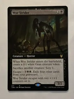 MTG Woe Strider Extended THB 317 Nonfoil R Near Mint - Image 1