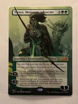 MTG Vivien, Monsters' Advocate Showcase IKO 277 Nonfoil M Near Mint - Image 1
