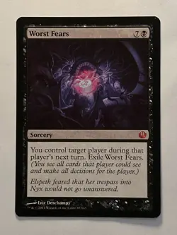MTG Worst Fears JOU 87 Nonfoil M Lightly Played - Image 1