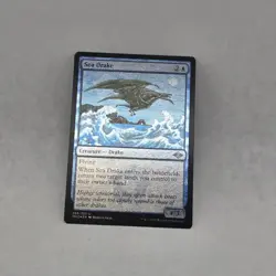 MTG Sea Drake Modern Horizons 2 FOIL-ETCHED #268/303 Uncommon MH2 NM/M - Image 3