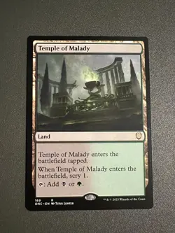 MTG Temple of Malady Phyrexia: All Will Be One Commander 169 Regular Rare - Image 1