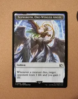 MTG Sephiroth, Fabled SOLDIER w/Emblem x1 NM from Final Fantasy - Image 3