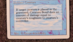 Creature Bond Revised Never played MTG ............................... (DS3D1K5) - Image 5