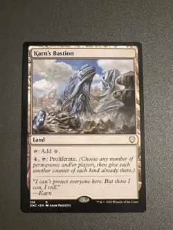 Karn's Bastion #156 (NM) Phyrexia All Will Be One ONC Magic MTG - Image 1
