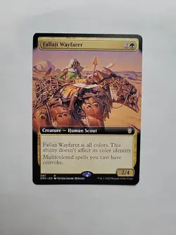 MTG - Fallaji Wayfarer (Extended Art) DMC Regular Rare #087 - Image 1