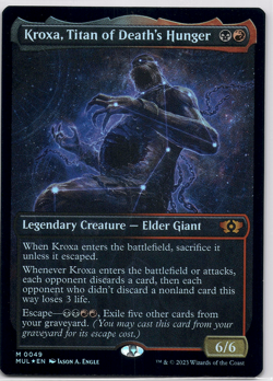 Kroxa, Titan of Death's Hunger (Foil) [March of the Machine] (MOM) [MTG] Magic - Image 1