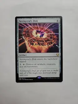 MTG - Nevinyrral's Disk Commander Legends Regular Rare #328 - Image 1
