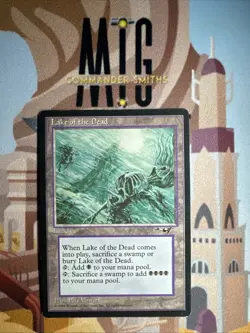 Lake of the Dead 🔥 NonFoil 🔥 MTG LP Light Play Alliances RESERVED LIST - Image 3