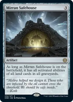 Mirran Safehouse NM #232 Phyrexia: All Will Be One MTG - Image 1