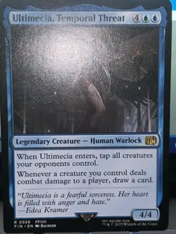 1x Ultimecia, Temporal Threat, Final Fantasy, Magic MTG NM - Image 1