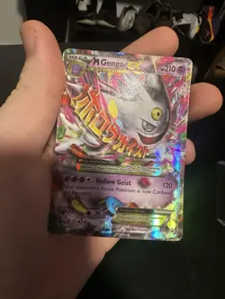 Pokemon M Gengar EX XY166 XY Promos Holo - Image 2