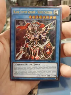 Yugioh Black Luster Soldier - Super Soldier Ultimate Rare DOCS-EN042 NM - Image 4