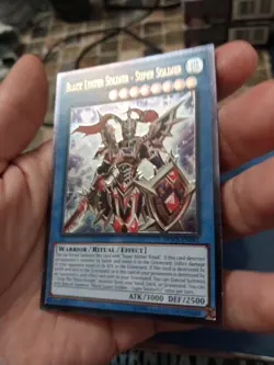 Yugioh Black Luster Soldier - Super Soldier Ultimate Rare DOCS-EN042 NM - Image 5
