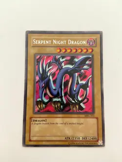 Yugioh Serpent Night Dragon MRL-103 Secret Rare Original Print HP/MP - Image 1