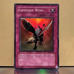 YuGiOh • Gryphon Wing • SDP-050 • Super Rare Unlimited • NM - Image 1