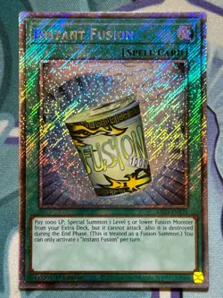 YuGiOh! TCG - Instant Fusion - Platinum Secret Rare - RA03-EN171 - 1st Ed. - Image 1