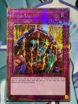 YuGiOh! TCG - Skill Drain - Quarter Century Secret Rare - RA02-EN077 - 1st Ed. - Image 1