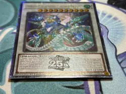 YuGiOh! TCG - Crystal Clear Wing Synchro Dragon - QCSR - RA04-EN059 - 1st Ed - Image 2