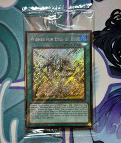 YuGiOh! TCG - *SEALED* Wishes For Eyes of Blue - Secret Rare - SDWD-EN042 - 1st - Image 1