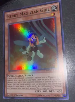 Yugioh Berry Magician Girl MVP1-EN014 Ultra Rare 1st Ed NM - Image 1