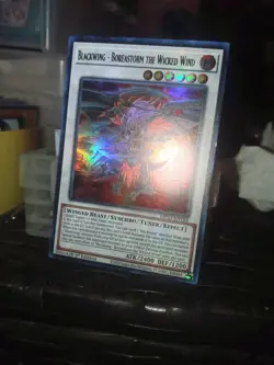 Yugioh Blackwing - Boreastorm the Wicked Wind (Ultra Rare 1st Ed) MP23-EN188 P - Image 5