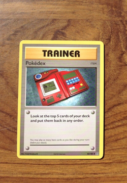 82/108 Pokedex Uncommon: Pokemon Trading Card Game XY-12 Evolutions.Free UK P&P - Image 1