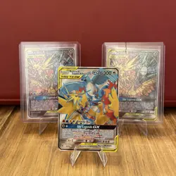 Moltres & Zapdos & Articuno GX 66/68 - Full Art Pokemon - Card Hidden Fates - NM - Image 3